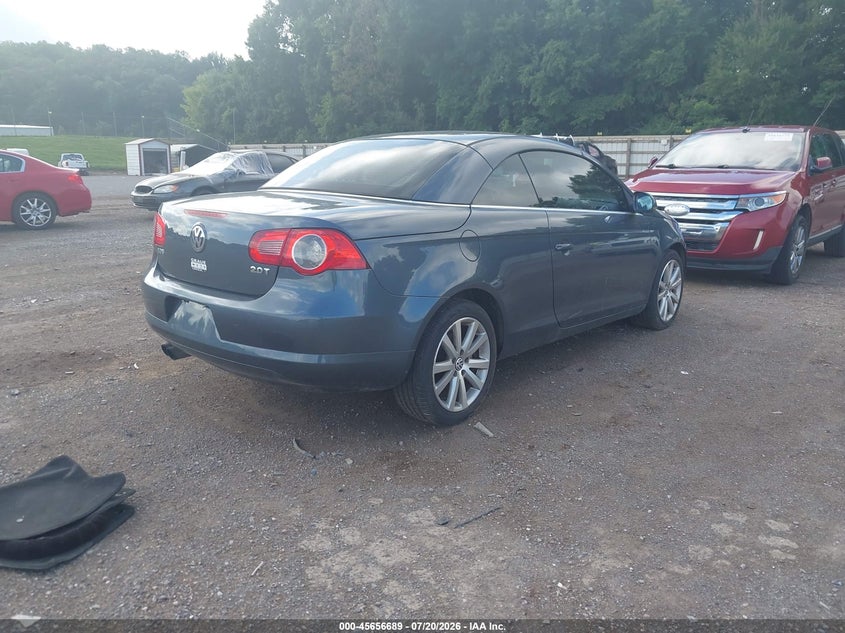 2007 Volkswagen Eos VIN WVWBA71F37V007104 IAAI salvage auction — NORMAL WEAR, Clear (Tennessee), sold $25 on 2026-07-29 (photo 4)