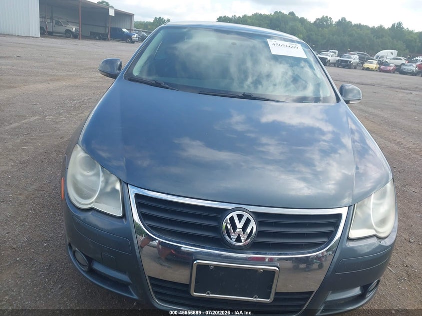 2007 Volkswagen Eos VIN WVWBA71F37V007104 IAAI salvage auction — NORMAL WEAR, Clear (Tennessee), sold $25 on 2026-07-29 (photo 6)