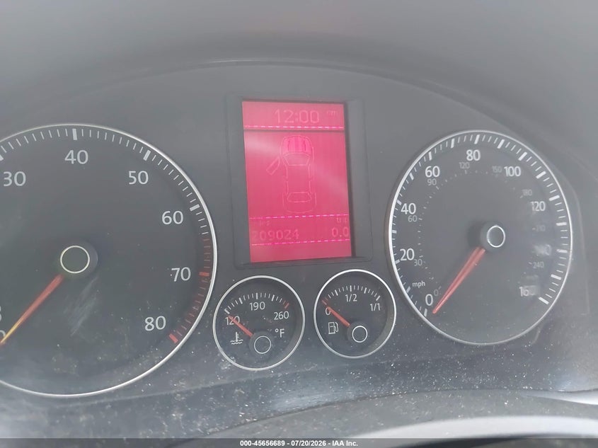 2007 Volkswagen Eos VIN WVWBA71F37V007104 IAAI salvage auction — NORMAL WEAR, Clear (Tennessee), sold $25 on 2026-07-29 (photo 7)