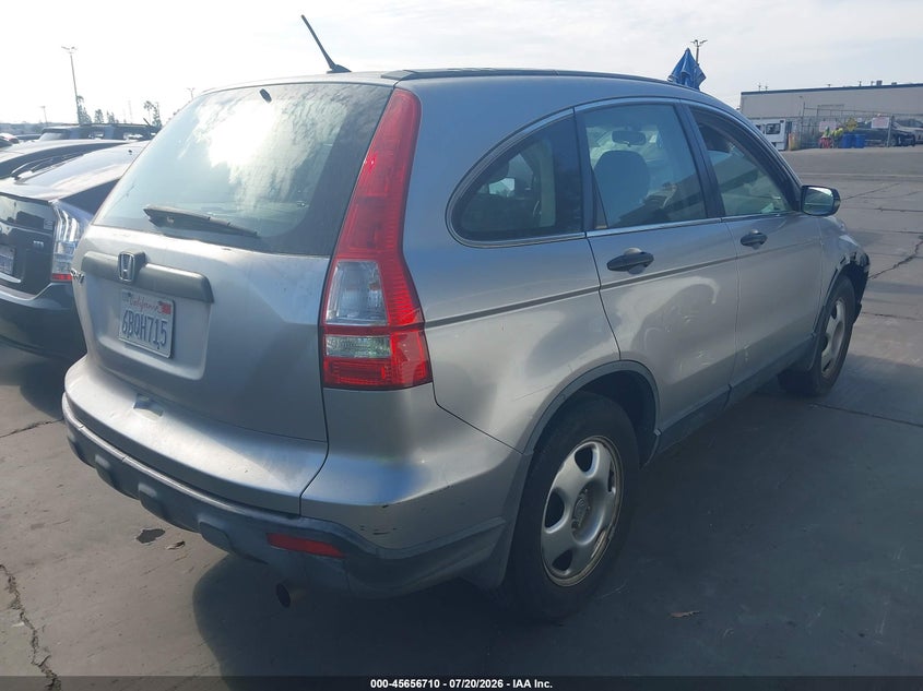 2007 Honda Cr-v VIN JHLRE38347C081069 IAAI salvage auction — RIGHT FRONT, Salvage Certificate (California), sold $1,850 on 2026-07-25 (photo 4)