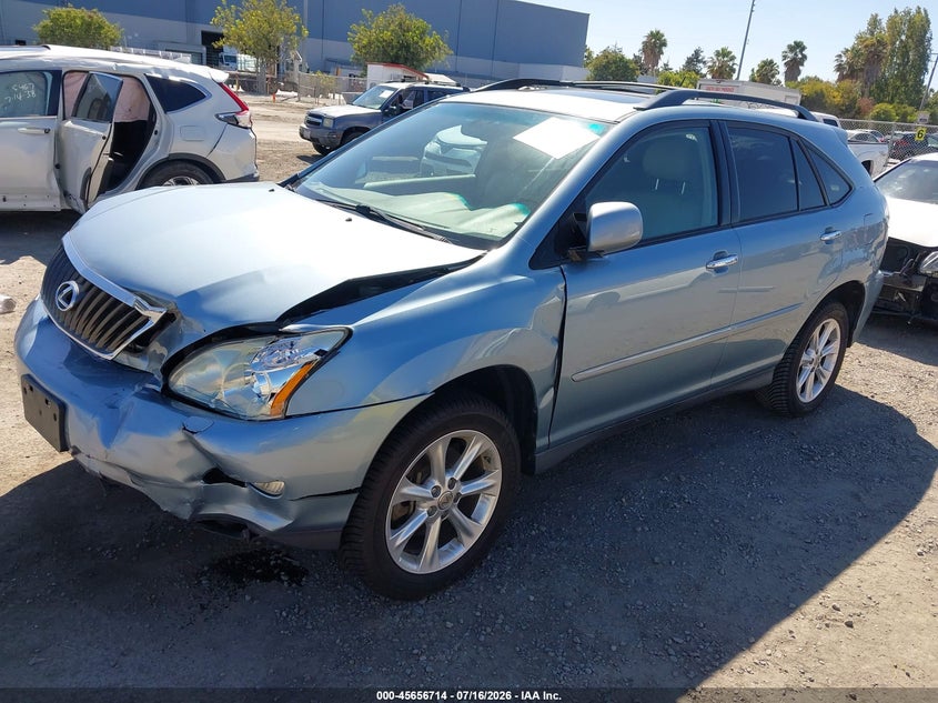 2009 Lexus Rx 350 VIN 2T2HK31U89C130798 IAAI salvage auction — FRONT END, Salvage (California), sold $1,900 on 2026-08-29 (photo 2)