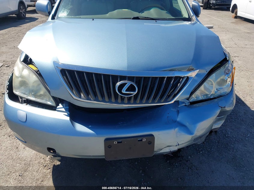 2009 Lexus Rx 350 VIN 2T2HK31U89C130798 IAAI salvage auction — FRONT END, Salvage (California), sold $1,900 on 2026-08-29 (photo 6)