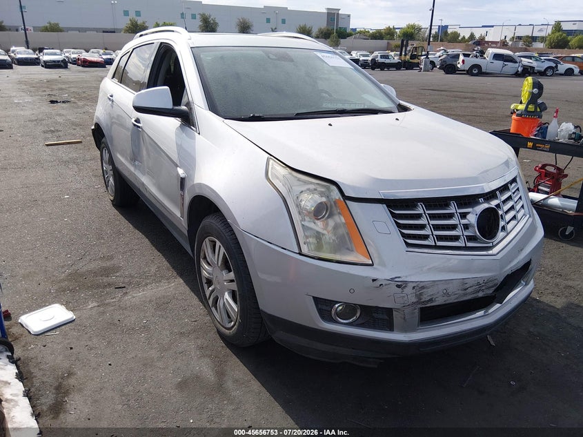 2014 Cadillac Srx VIN 3GYFNDE32ES525982 IAAI salvage auction — FRONT END, Salvage Certificate (California), sold $550 on 2026-07-31 (photo 1)