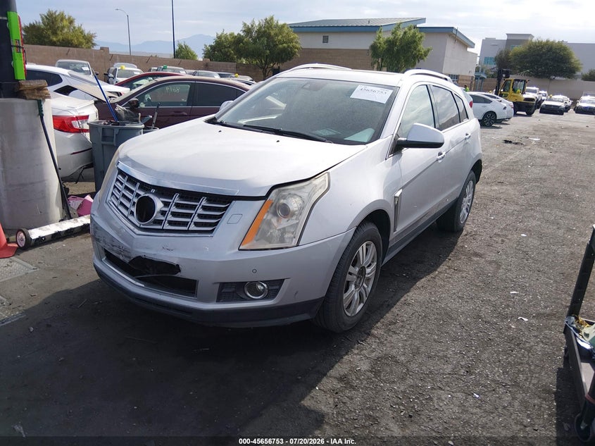 2014 Cadillac Srx VIN 3GYFNDE32ES525982 IAAI salvage auction — FRONT END, Salvage Certificate (California), sold $550 on 2026-07-31 (photo 2)