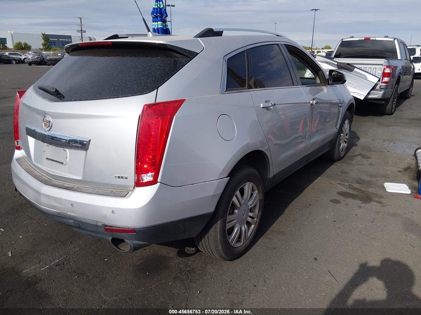 2014 Cadillac Srx VIN 3GYFNDE32ES525982 IAAI salvage auction — FRONT END, Salvage Certificate (California), sold $550 on 2026-07-31 (photo 4)