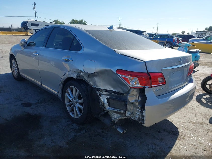 2010 Lexus Es 350 VIN JTHBK1EG3A2401061 IAAI salvage auction — LEFT REAR, Salvage (California), sold $25 on 2026-07-31 (photo 3)