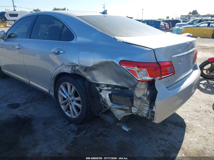 2010 Lexus Es 350 VIN JTHBK1EG3A2401061 IAAI salvage auction — LEFT REAR, Salvage (California), sold $25 on 2026-07-31 (photo 6)