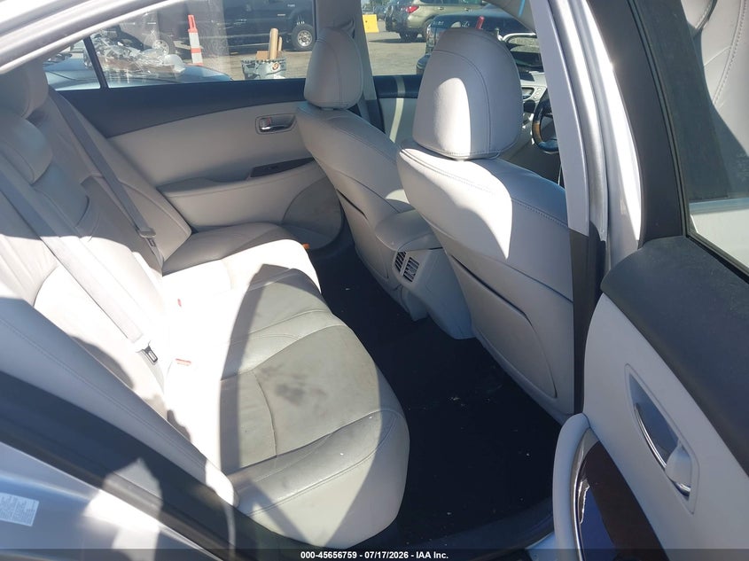 2010 Lexus Es 350 VIN JTHBK1EG3A2401061 IAAI salvage auction — LEFT REAR, Salvage (California), sold $25 on 2026-07-31 (photo 8)