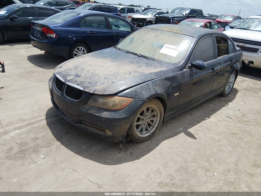 2008 BMW 3 series VIN WBAVA375X8NL49393 IAAI salvage auction — NORMAL WEAR, Original (Texas), sold $200 on 2026-08-04 (photo 2)