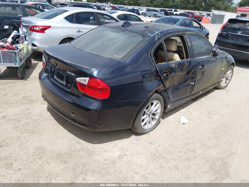 2008 BMW 3 series VIN WBAVA375X8NL49393 IAAI salvage auction — NORMAL WEAR, Original (Texas), sold $200 on 2026-08-04 (photo 4)