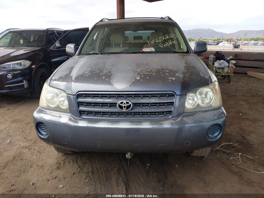 2002 Toyota Highlander VIN JTEGF21A020039377 IAAI salvage auction — NORMAL WEAR, Clear-Dealer Only (Arizona), sold $425 on 2026-07-28 (photo 6)