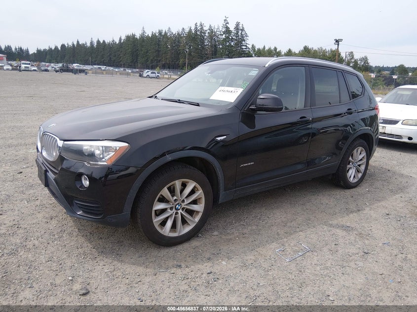 2015 BMW X3 VIN 5UXWX9C59F0D48892 IAAI salvage auction — REAR END, Bill Of Sale (Washington), sold $175 on 2026-07-29 (photo 2)