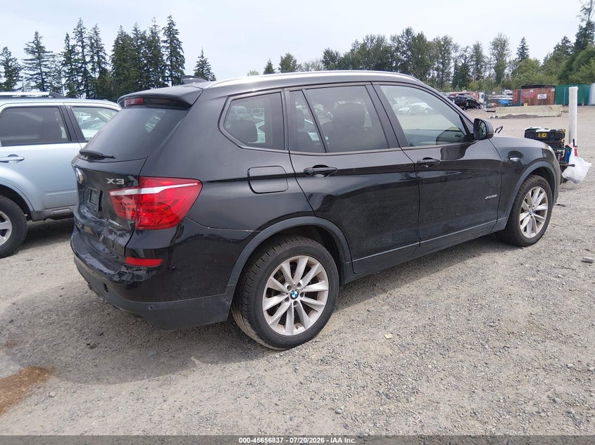 2015 BMW X3 VIN 5UXWX9C59F0D48892 IAAI salvage auction — REAR END, Bill Of Sale (Washington), sold $175 on 2026-07-29 (photo 4)