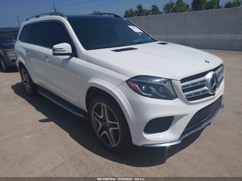 2019 Mercedes-benz Gls-klasse VIN 4JGDF7DEXKB189175 IAAI salvage auction — FRONT END, Salvage Title, sold $12,000 on 2026-09-26 (photo 1)
