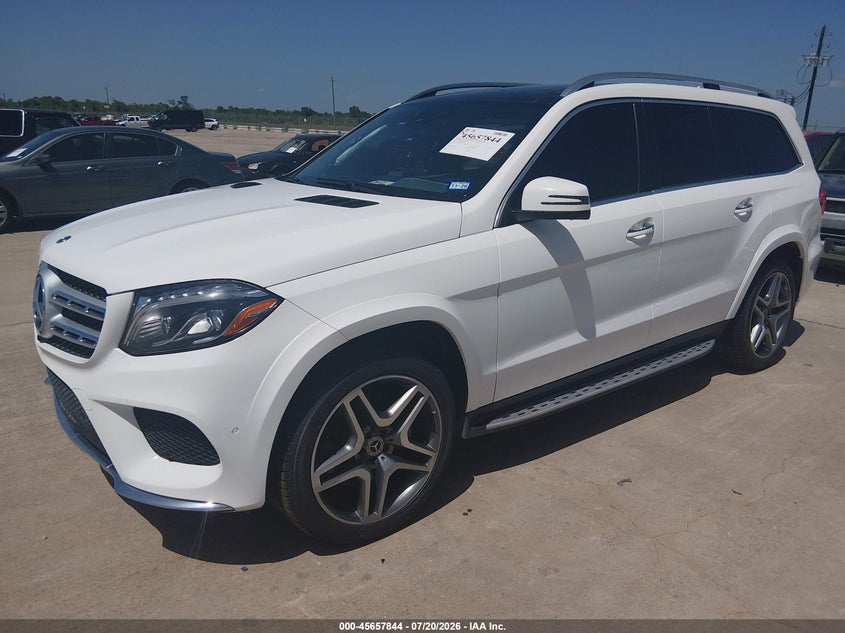 2019 Mercedes-benz Gls-klasse VIN 4JGDF7DEXKB189175 IAAI salvage auction — FRONT END, Salvage Title, sold $12,000 on 2026-09-26 (photo 2)