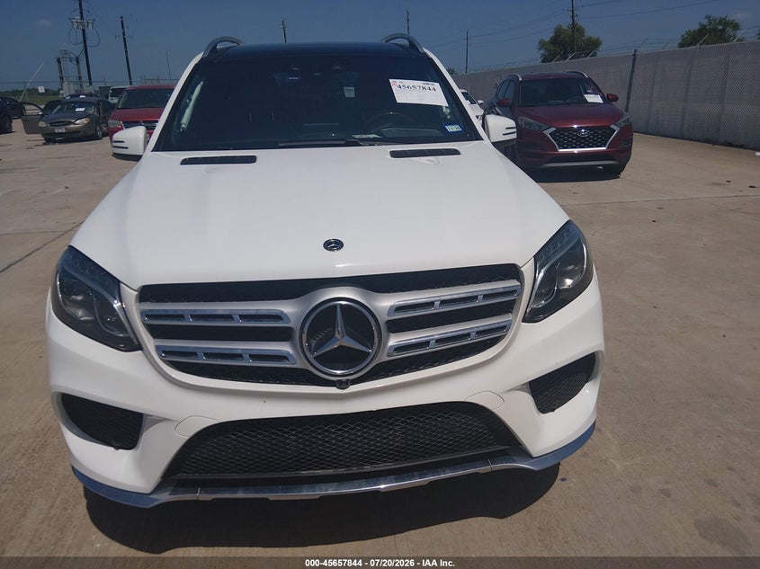 2019 Mercedes-benz Gls-klasse VIN 4JGDF7DEXKB189175 IAAI salvage auction — FRONT END, Salvage Title, sold $12,000 on 2026-09-26 (photo 6)