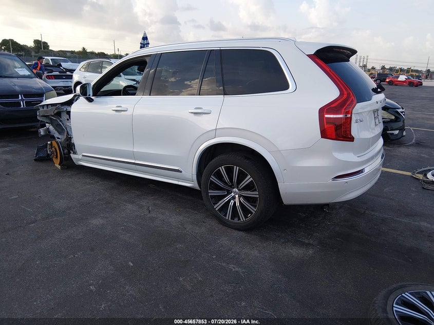 2024 Volvo Xc90 VIN YV4L12PEXR1226994 IAAI salvage auction — FRONT END, Rebuildable (Florida), sold $16,100 on 2026-08-16 (photo 3)