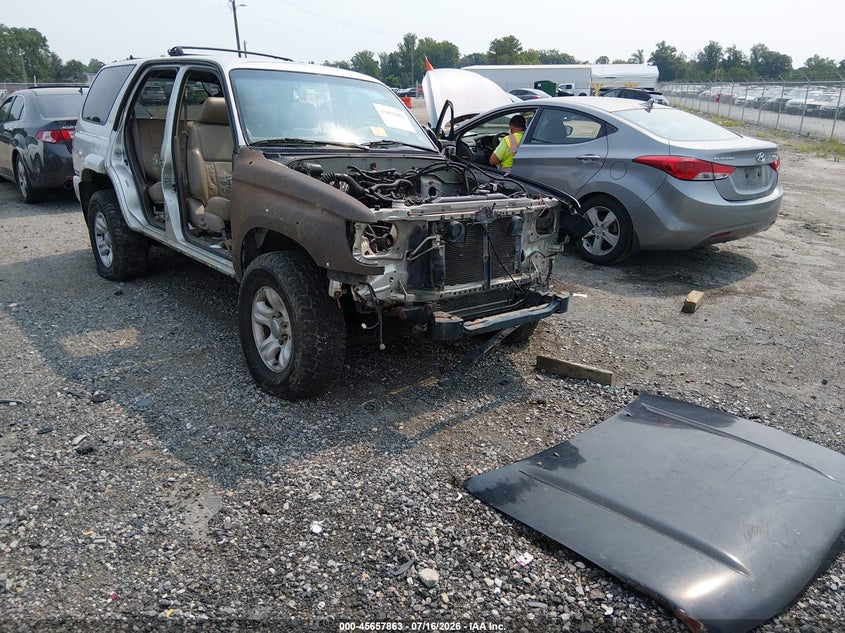 2002 Toyota 4runner VIN JT3HN87R929067478 IAAI salvage auction — ALL OVER, Clear (Virginia), sold $25 on 2026-07-31 (photo 1)