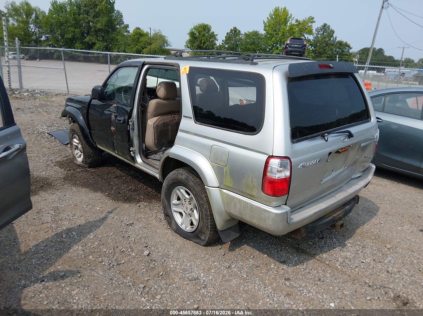 2002 Toyota 4runner VIN JT3HN87R929067478 IAAI salvage auction — ALL OVER, Clear (Virginia), sold $25 on 2026-07-31 (photo 3)