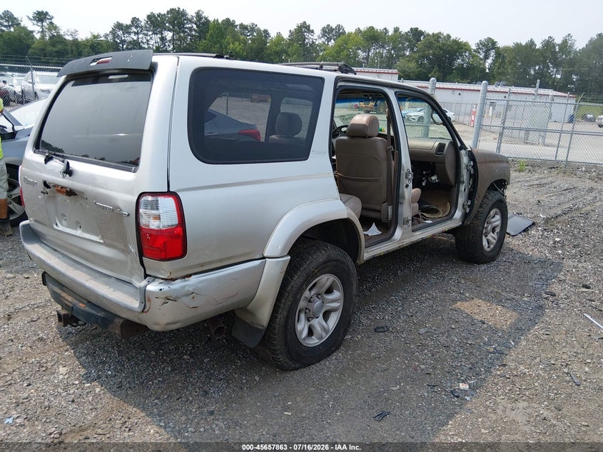 2002 Toyota 4runner VIN JT3HN87R929067478 IAAI salvage auction — ALL OVER, Clear (Virginia), sold $25 on 2026-07-31 (photo 4)