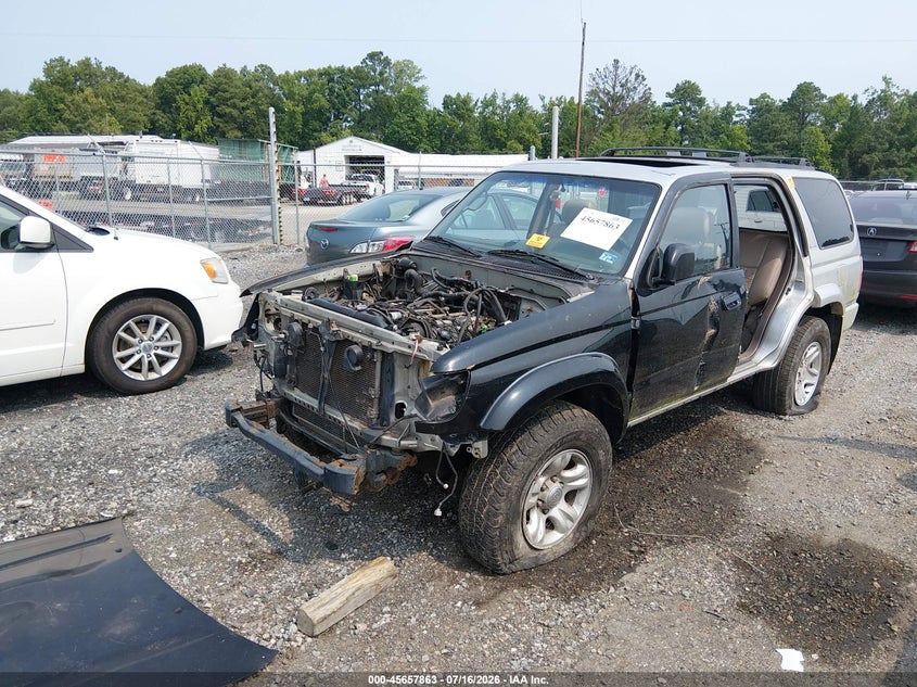 2002 Toyota 4runner VIN JT3HN87R929067478 IAAI salvage auction — ALL OVER, Clear (Virginia), sold $25 on 2026-07-31 (photo 6)