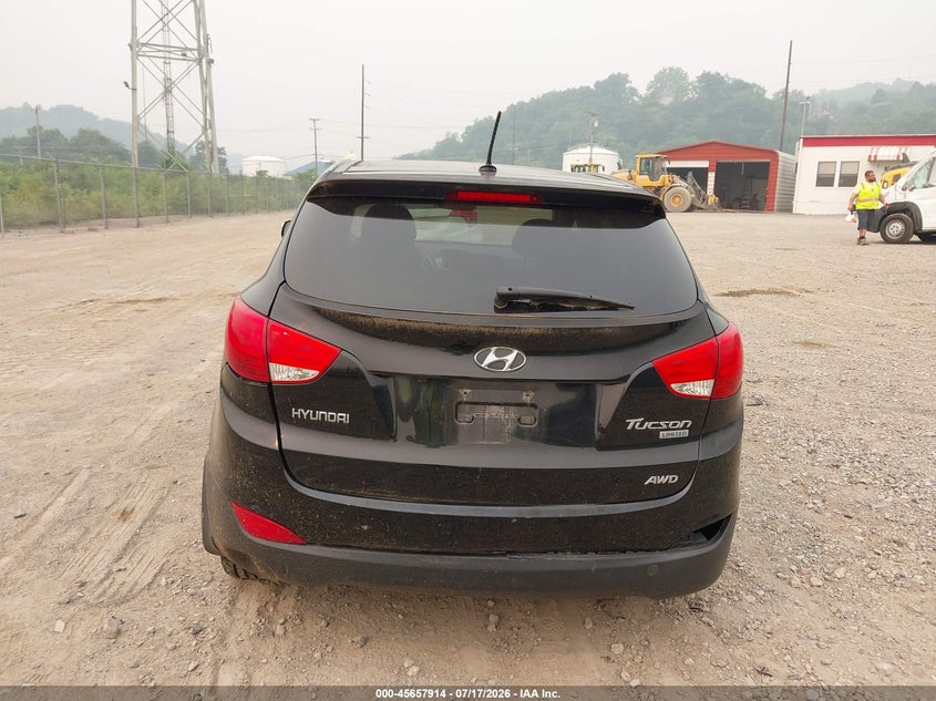 2013 Hyundai Tucson VIN KM8JUCAC2DU774697 IAAI salvage auction — NORMAL WEAR, Clear (Pennsylvania), sold $1,750 on 2026-07-28 (photo 6)