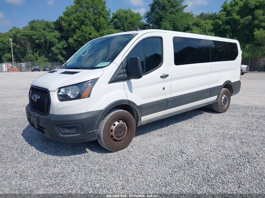 2022 Ford Transit-350 VIN 1FBAX2YG4NKA14724 IAAI salvage auction — NORMAL WEAR, Sf97 (Virginia), sold $19,000 on 2026-07-22 (photo 2)
