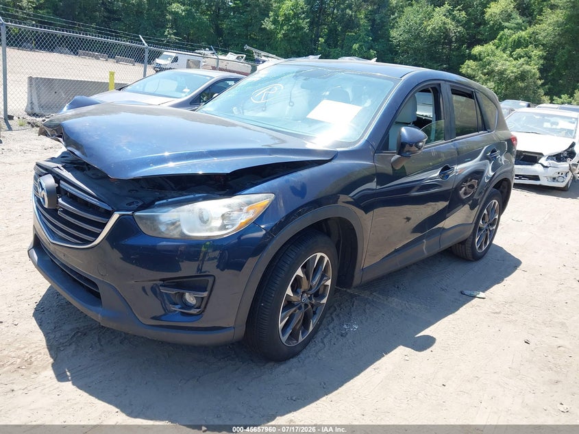 2016 Mazda Cx-5 VIN JM3KE4DY4G0780328 IAAI salvage auction — FRONT END, Clear (Massachusetts), sold $1,600 on 2026-07-30 (photo 2)