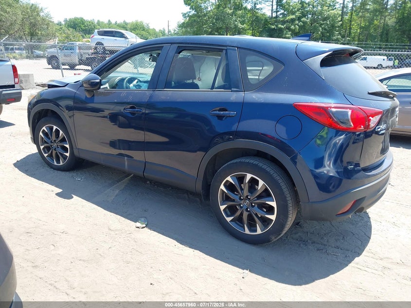 2016 Mazda Cx-5 VIN JM3KE4DY4G0780328 IAAI salvage auction — FRONT END, Clear (Massachusetts), sold $1,600 on 2026-07-30 (photo 3)