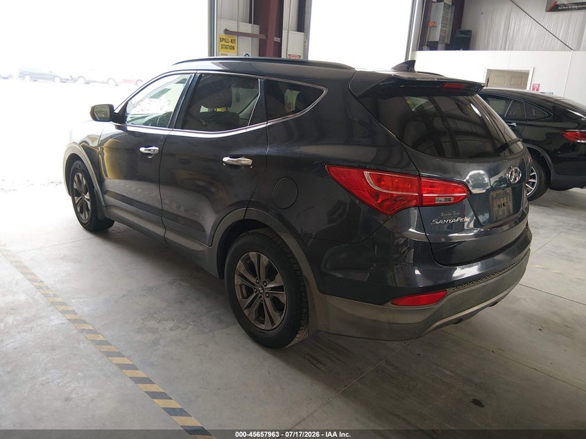2013 Hyundai Santa fe VIN 5XYZU3LB0DG015611 IAAI salvage auction — NORMAL WEAR, Clear (Virginia), sold $1,650 on 2026-07-24 (photo 3)