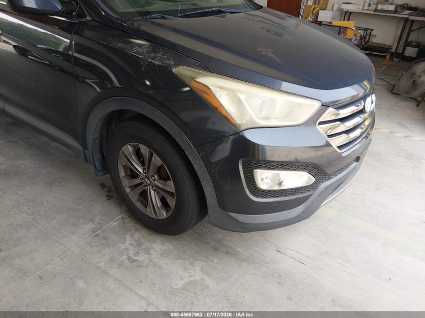 2013 Hyundai Santa fe VIN 5XYZU3LB0DG015611 IAAI salvage auction — NORMAL WEAR, Clear (Virginia), sold $1,650 on 2026-07-24 (photo 6)