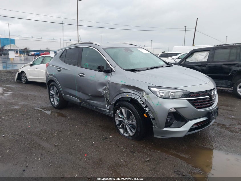 2023 Buick Encore gx VIN KL4MMDSL0PB160134 IAAI salvage auction — SIDE, Salvage Title, sold $4,200 on 2026-08-23 (photo 1)