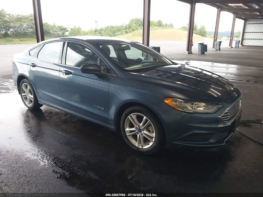 2018 Ford Fusion VIN 3FA6P0UU2JR273662 — IAAI salvage auction photo