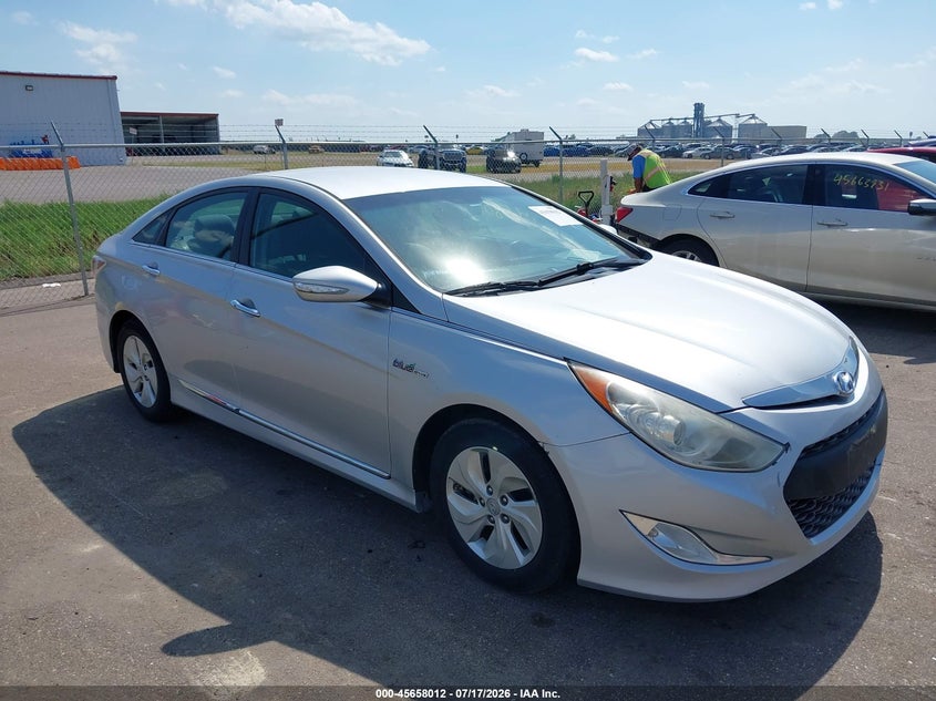 2014 Hyundai Sonata hybrid VIN KMHEC4A40EA114535 IAAI salvage auction — FRONT END, Prior Salvage (Minnesota), sold $175 on 2026-07-29 (photo 1)