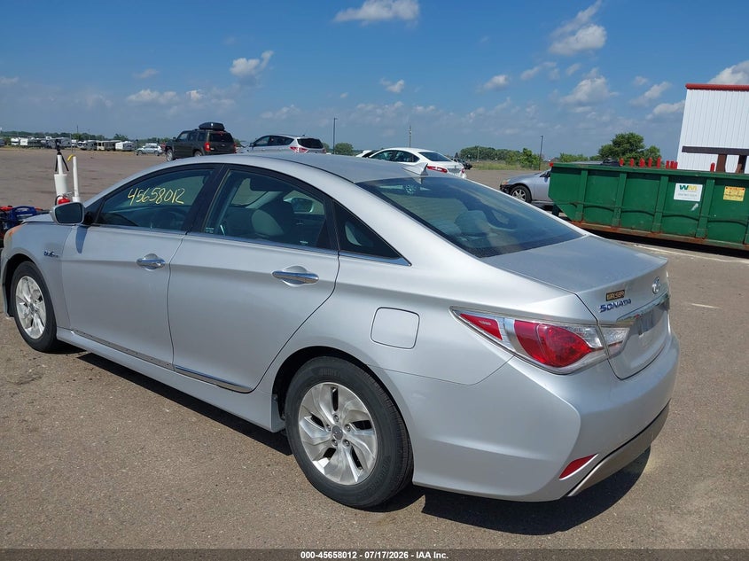 2014 Hyundai Sonata hybrid VIN KMHEC4A40EA114535 IAAI salvage auction — FRONT END, Prior Salvage (Minnesota), sold $175 on 2026-07-29 (photo 3)
