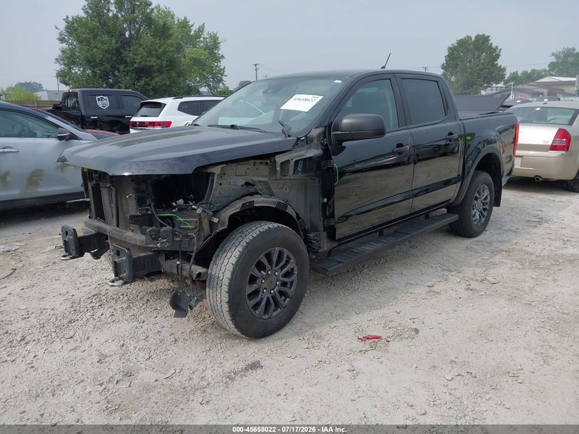 2022 Ford Ranger VIN 1FTER4FH4NLD52147 IAAI salvage auction — FRONT END, Salvage (Illinois), sold $8,200 on 2026-08-22 (photo 2)