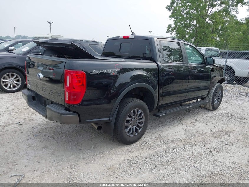 2022 Ford Ranger VIN 1FTER4FH4NLD52147 IAAI salvage auction — FRONT END, Salvage (Illinois), sold $8,200 on 2026-08-22 (photo 4)
