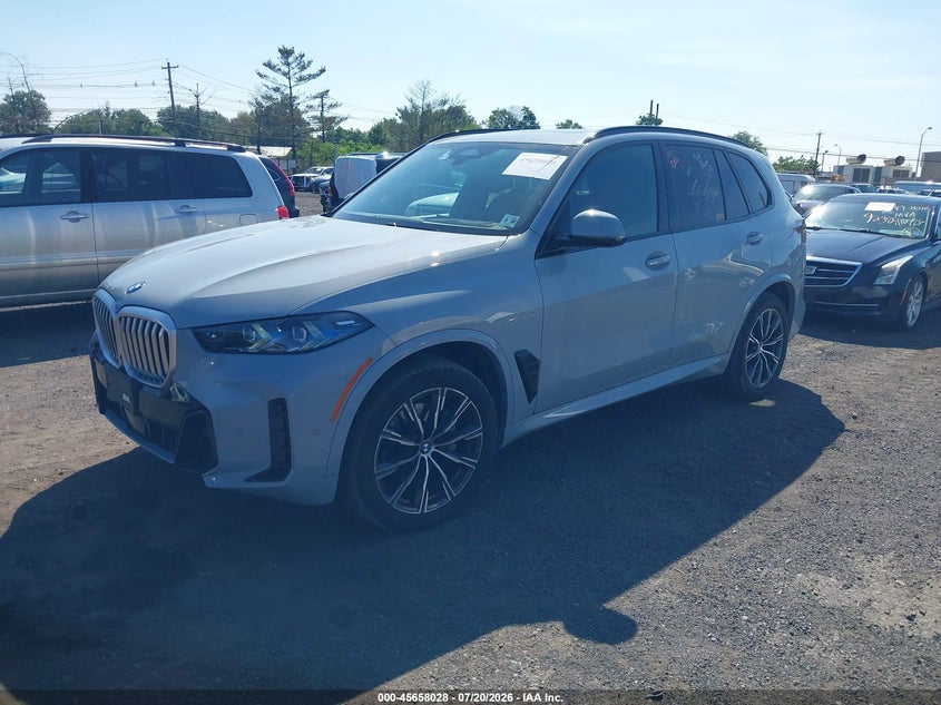 2026 BMW X5 VIN 5UX23EU05T9154824 IAAI salvage auction — FRONT END, Clear (New Jersey), sold $44,000 on 2026-07-26 (photo 2)