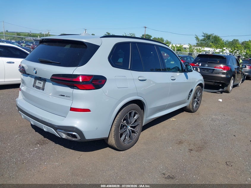 2026 BMW X5 VIN 5UX23EU05T9154824 IAAI salvage auction — FRONT END, Clear (New Jersey), sold $44,000 on 2026-07-26 (photo 4)