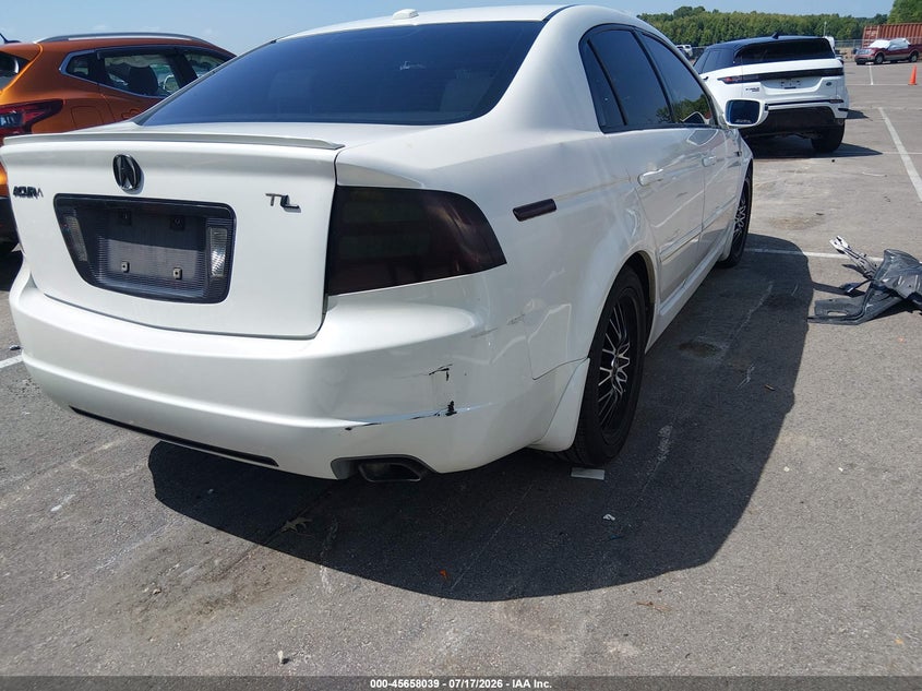 2007 Acura Tl VIN 19UUA66257A017442 IAAI salvage auction — REAR END, Clear (Tennessee), sold $275 on 2026-09-01 (photo 6)