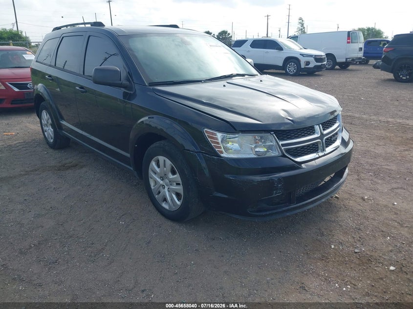 2020 Dodge Journey VIN 3C4PDCAB5LT180460 IAAI salvage auction — NORMAL WEAR, Clear (Louisiana), sold $3,500 on 2026-08-09 (photo 1)
