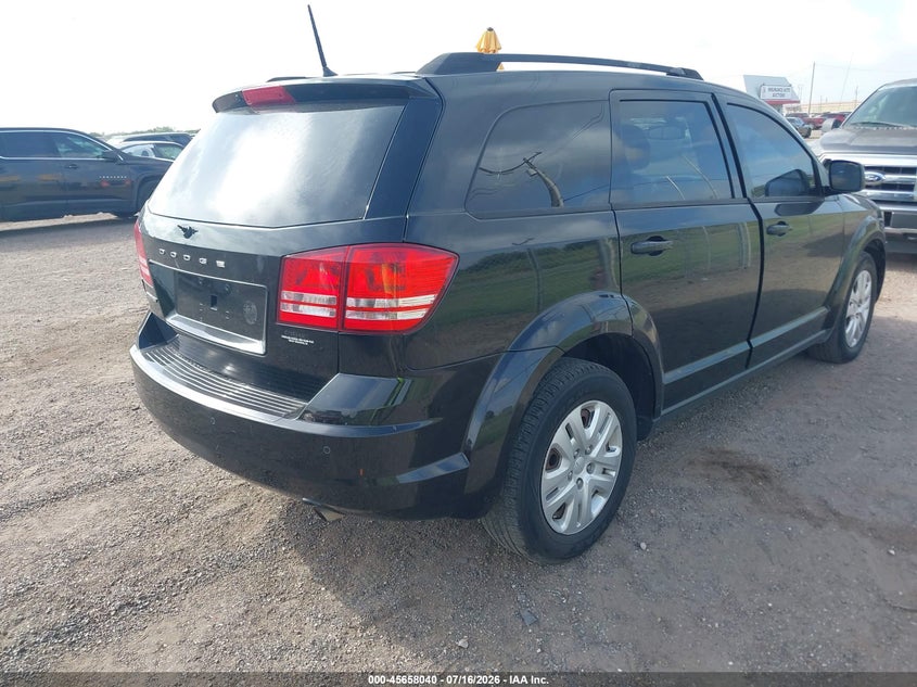 2020 Dodge Journey VIN 3C4PDCAB5LT180460 IAAI salvage auction — NORMAL WEAR, Clear (Louisiana), sold $3,500 on 2026-08-09 (photo 4)