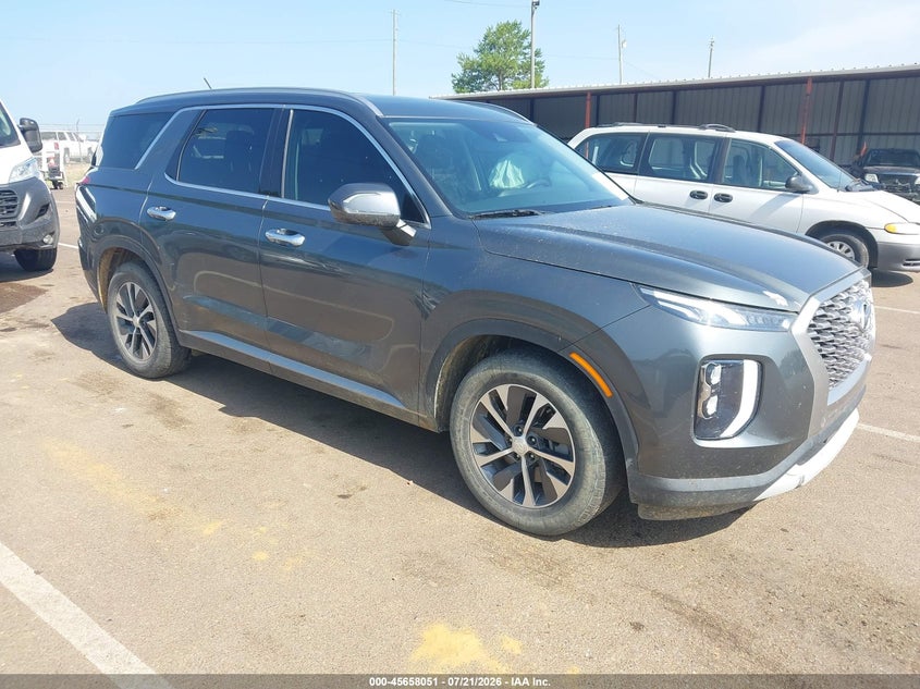 2021 Hyundai Palisade VIN KM8R24HEXMU279654 — IAAI salvage auction photo