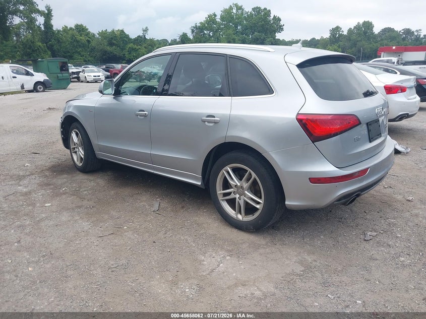 2015 Audi Q5 VIN WA1DGAFP8FA102408 IAAI salvage auction — FRONT END, Salvage (Pennsylvania), sold $1,100 on 2026-08-01 (photo 3)