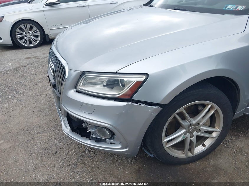 2015 Audi Q5 VIN WA1DGAFP8FA102408 IAAI salvage auction — FRONT END, Salvage (Pennsylvania), sold $1,100 on 2026-08-01 (photo 6)