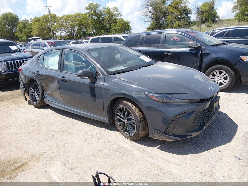 2025 Toyota Camry VIN 4T1DAACK5SU604460 IAAI salvage auction — SIDE, Clear (Montana), sold $6,800 on 2026-07-29 (photo 1)