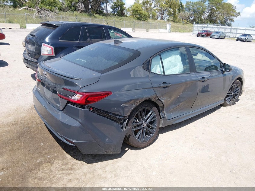 2025 Toyota Camry VIN 4T1DAACK5SU604460 IAAI salvage auction — SIDE, Clear (Montana), sold $6,800 on 2026-07-29 (photo 4)