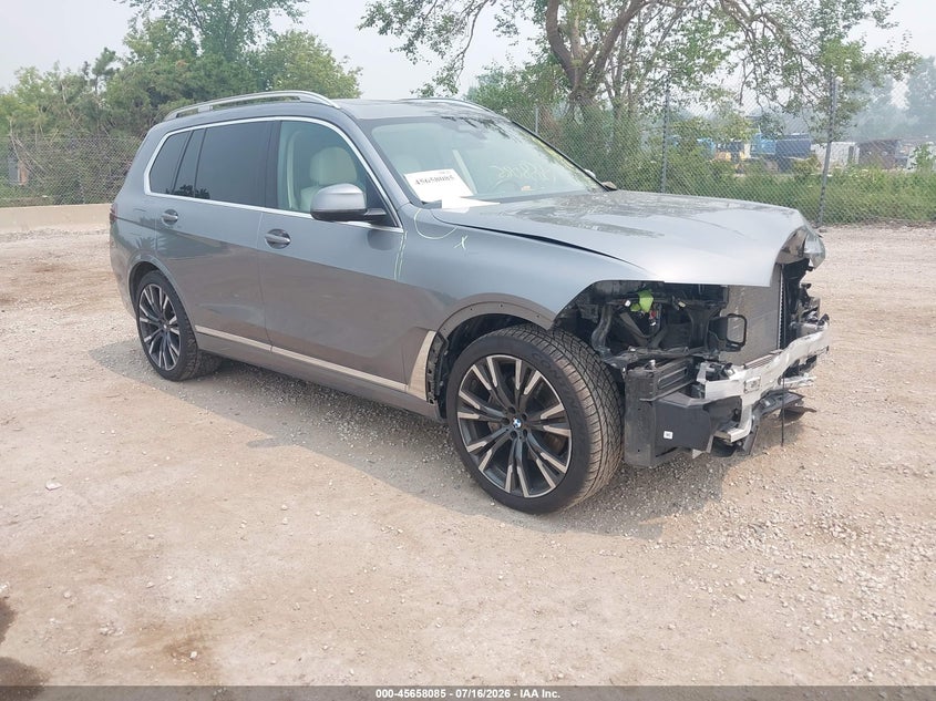 2023 BMW X7 VIN 5UX23EM07P9P43931 — IAAI salvage auction photo