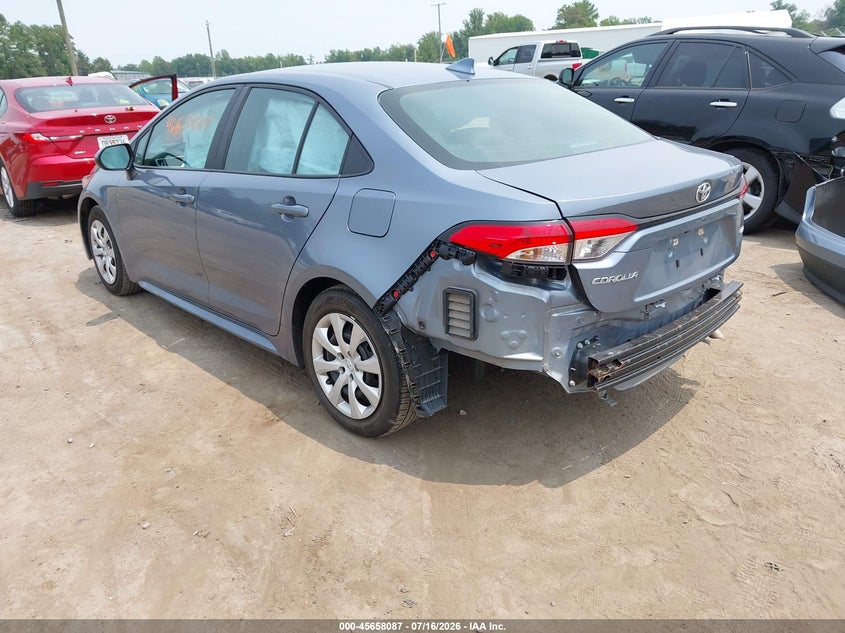 2024 Toyota Corolla VIN 5YFB4MDE5RP142552 IAAI salvage auction — RIGHT REAR, Enterprise Vehicles Clear Only (Maryland), sold $3,750 on 2026-07-24 (photo 3)