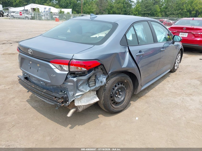 2024 Toyota Corolla VIN 5YFB4MDE5RP142552 IAAI salvage auction — RIGHT REAR, Enterprise Vehicles Clear Only (Maryland), sold $3,750 on 2026-07-24 (photo 4)